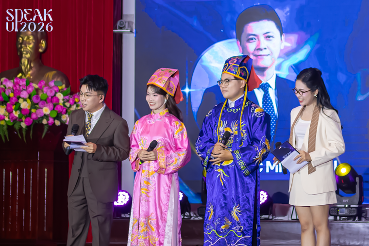 Bừng sáng sân khấu tranh tài Bán kết SPEAK UP 2026 ảnh 3