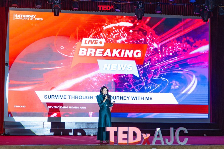 Nhìn lại sân khấu truyền cảm hứng trong sự kiện TEDxAJC 2026 ảnh 3