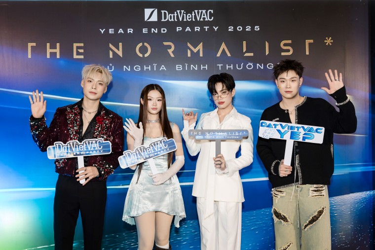 Showbiz Việt Nam cùng “date” trong đêm tiệc cuối năm của DatVietVAC ảnh 1