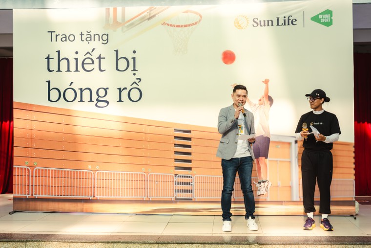 Sun Life triển khai Chương trình "Hoops + Health", mở rộng quy mô thúc đẩy lối sống năng động cho thanh thiếu niên ảnh 2
