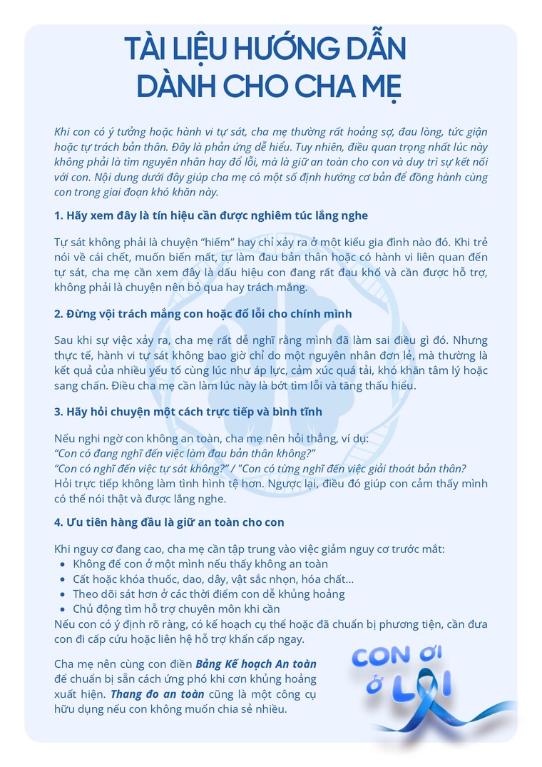 Workshop "Con ơi ở lại": Phía sau tuyệt vọng là nỗi đau cần thấu hiểu ảnh 2