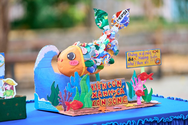 Hơn 1.000 học sinh Cần Giờ lan toả sáng kiến bảo vệ đại dương ảnh 4