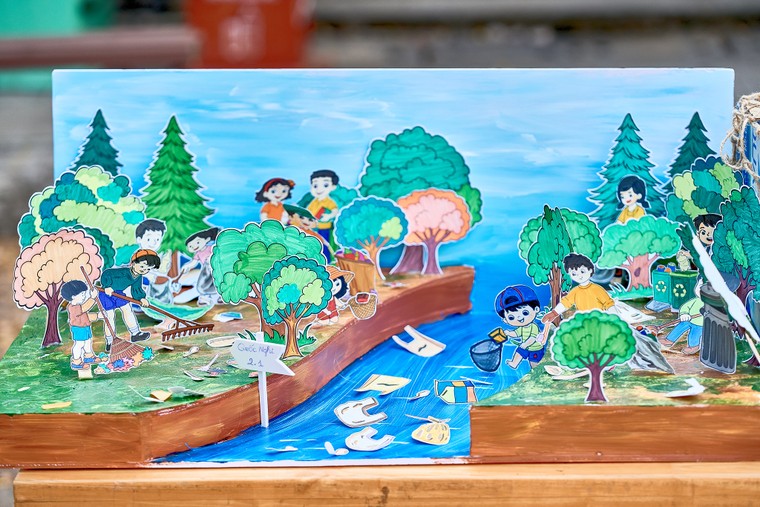 Hơn 1.000 học sinh Cần Giờ lan toả sáng kiến bảo vệ đại dương ảnh 7