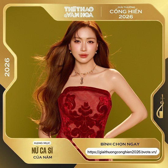 SOOBIN và CONGB dẫn đầu bình chọn chung cuộc tại Giải thưởng Cống hiến 2026 ảnh 6