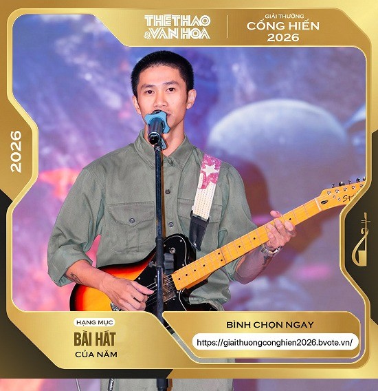 SOOBIN và CONGB dẫn đầu bình chọn chung cuộc tại Giải thưởng Cống hiến 2026 ảnh 3