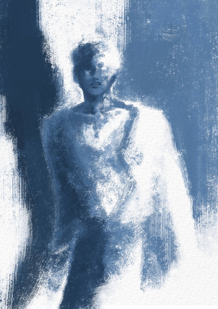 Triển lãm “Eternal Blue”: Khi sắc xanh trở thành ngôn ngữ của nội tâm ảnh 5