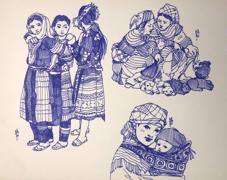 Triển lãm “Eternal Blue”: Khi sắc xanh trở thành ngôn ngữ của nội tâm ảnh 4