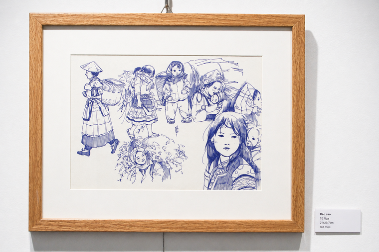 Eternal Blue: Mỹ thuật đơn sắc và nghệ thuật biểu lộ cảm xúc ảnh 4