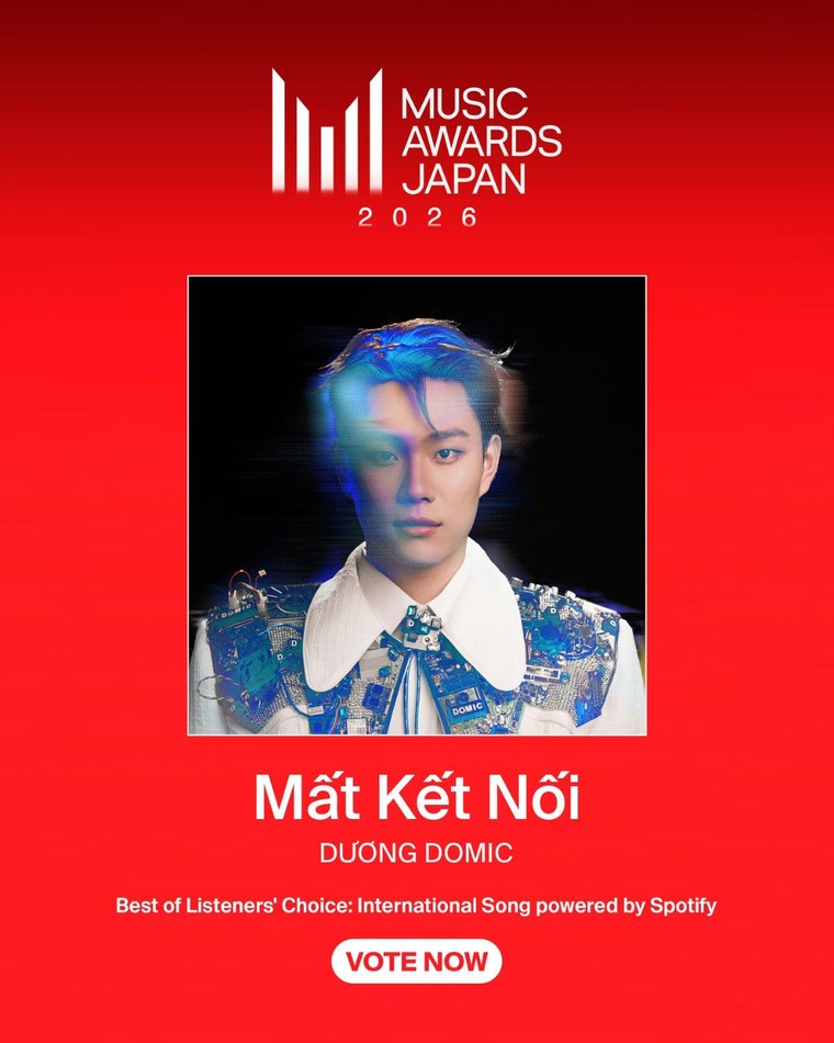 Dương Domic lọt đề cử Music Awards Japan 2026: Khái niệm “quốc tế hoá” của Vpop đang thay đổi ảnh 3