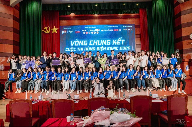 Sinh viên tranh biện về quyền trẻ em trong kỷ nguyên AI tại ESPIC 2026 ảnh 2