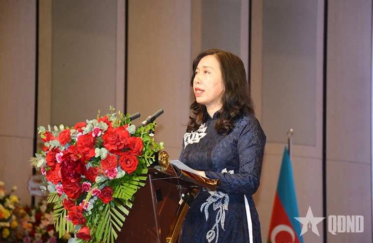 Đại sứ quán Azerbaijan tại Việt Nam kỷ niệm 108 năm Quốc khánh và một năm Đối tác Chiến lược Việt Nam - Azerbaijan ảnh 1