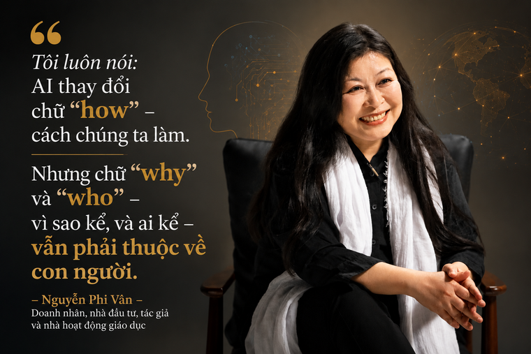 Nguyễn Phi Vân: AI có thể thay đổi cách làm văn hóa, nhưng không thể thay con người kể chuyện ảnh 1