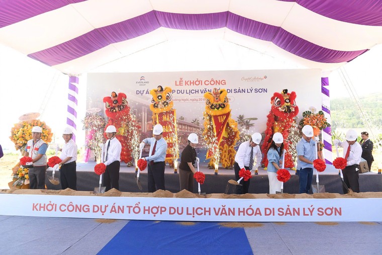 Tập đoàn Everland khởi công Dự án Crystal Holidays Heritage Lý Sơn ảnh 3