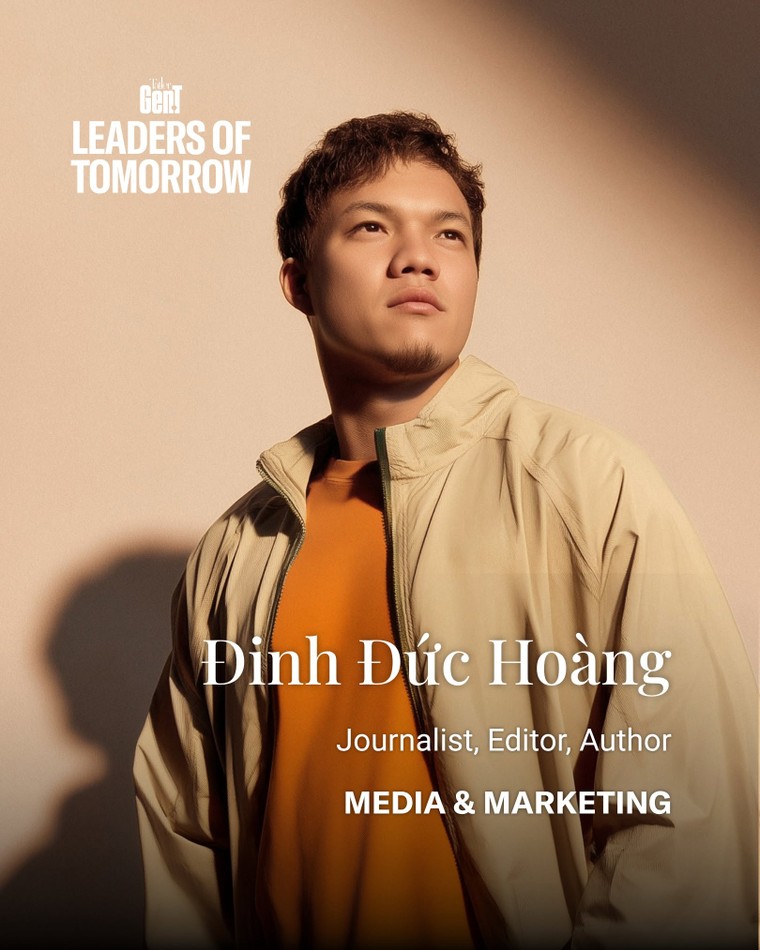 Nhà báo Đinh Đức Hoàng góp mặt trong danh sách Gen.T Leaders of Tomorrow 2026 của Tatler ảnh 1