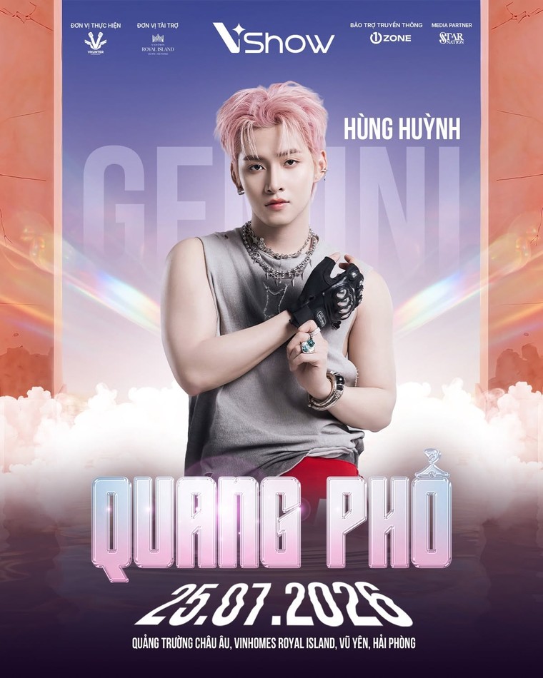 Gemini Hùng Huỳnh, UPRIZE cùng dàn nghệ sĩ trẻ hội tụ tại VSHOW Hòa Âm Quang Phổ ảnh 3