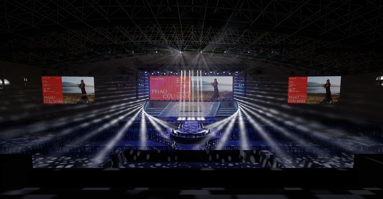 Concert "Phao Cứu Sinh" của Hương Tràm hé lộ sân khấu lấy cảm hứng từ sóng biển ảnh 4