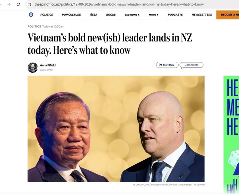 Truyền thông New Zealand: Quan hệ với Việt Nam bước vào giai đoạn gắn kết mới ảnh 2