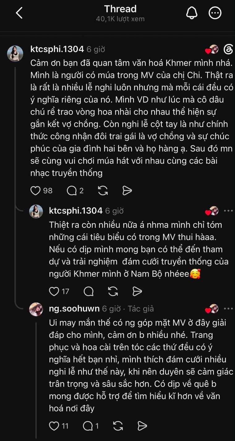 Nhiều người trẻ tìm hiểu về văn hóa Khmer Nam Bộ sau MV của Phương Mỹ Chi ảnh 2