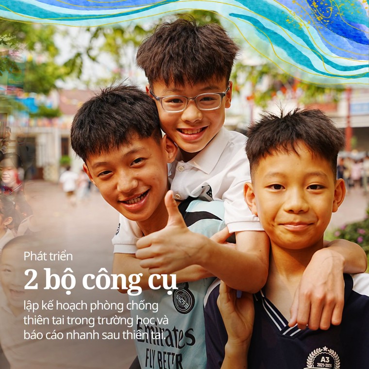 UNESCO hỗ trợ các trường học ở miền núi phía Bắc nâng cao an toàn và chủ động trước thiên tai ảnh 3