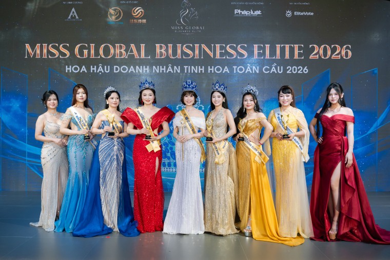 Trương Thị Thu Huyền đăng quang Miss Global Business Elite 2026 tại Trung Quốc ảnh 2