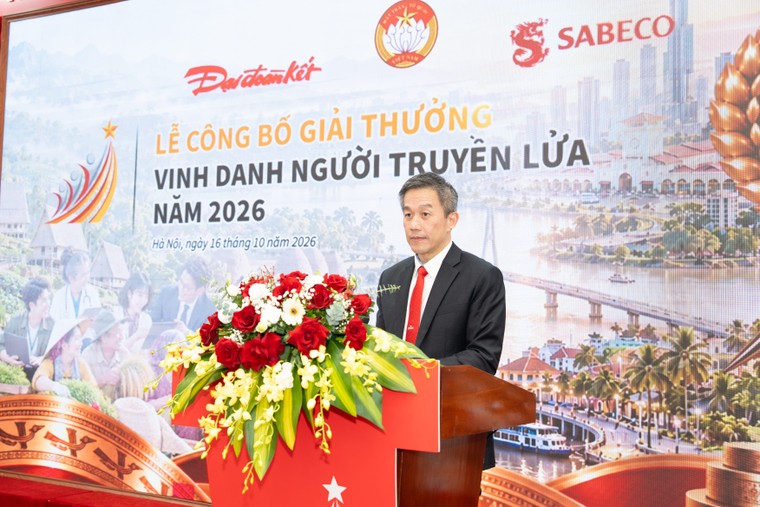Công bố giải thưởng “Vinh danh người truyền lửa” năm 2026, tôn vinh những cá nhân góp phần vào sự phát triển chung của đất nước ảnh 2