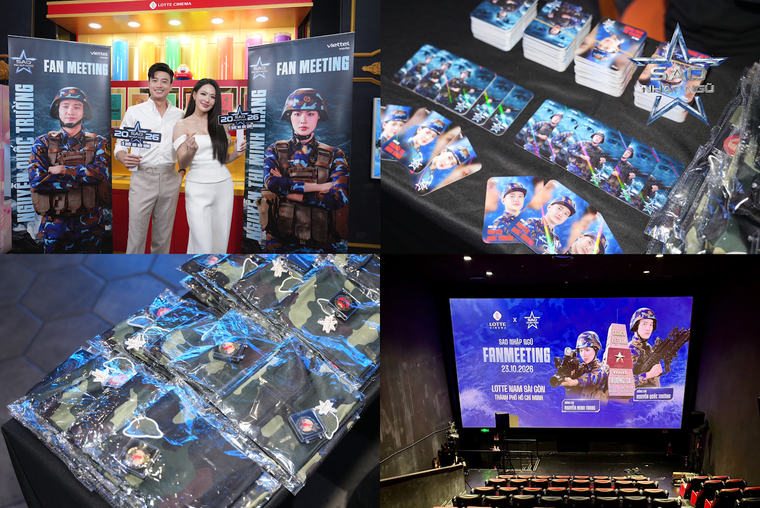 Fanmeeting Sao Nhập Ngũ 2026: Minh Trang, Quốc Trường bật mí hành trình tiến ra Trường Sa ảnh 2