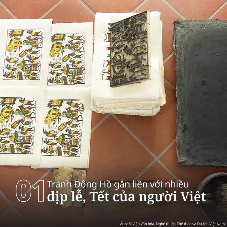 4 điều bạn có thể chưa biết về Tranh Đông Hồ - Di sản văn hoá phi vật thể mới nhất của Việt Nam được UNESCO ghi danh ảnh 1