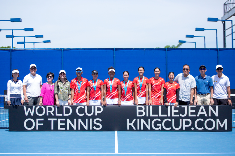 Đội tuyển quần vợt Việt Nam lần đầu tiên thăng hạng lên nhóm II Billie Jean King Cup khu vực châu Á và châu Đại Dương ảnh 1