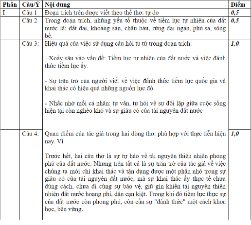 Kỳ thi THPT Quốc gia 2018: Gợi ý giải đề thi môn Ngữ Văn ảnh 2