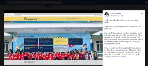 Hà Nội: Cảnh báo giả mạo hỗ trợ chỉnh sửa tuyển sinh trực tuyến ảnh 3