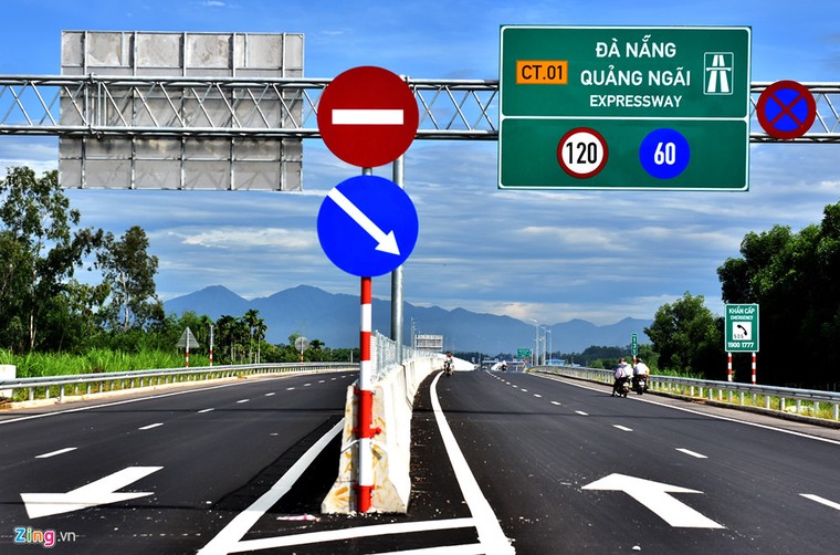 Toàn cảnh cao tốc Đà Nẵng - Quảng Ngãi trước ngày thông xe ảnh 6