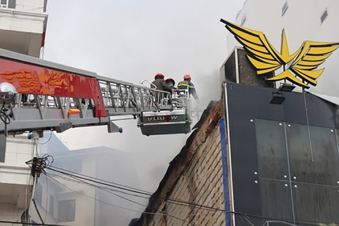 Cháy quán bia ở trung tâm thành phố Đà Lạt ảnh 2