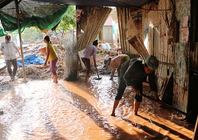 Điện Biên: Nhiều nhà dân bị ngập nước vì mưa lớn ảnh 2