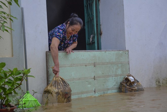 Điện Biên: Nhiều nhà dân bị ngập nước vì mưa lớn ảnh 1