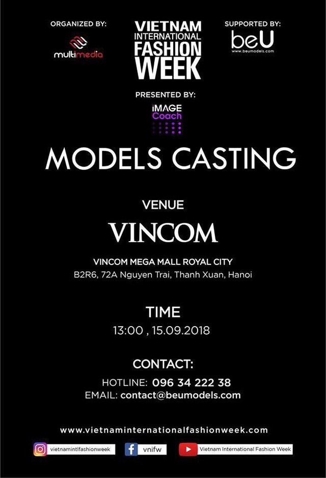 Ai sẽ làm giám khảo tại Tuần lễ thời trang Quốc tế Việt Nam Thu Đông 2018?