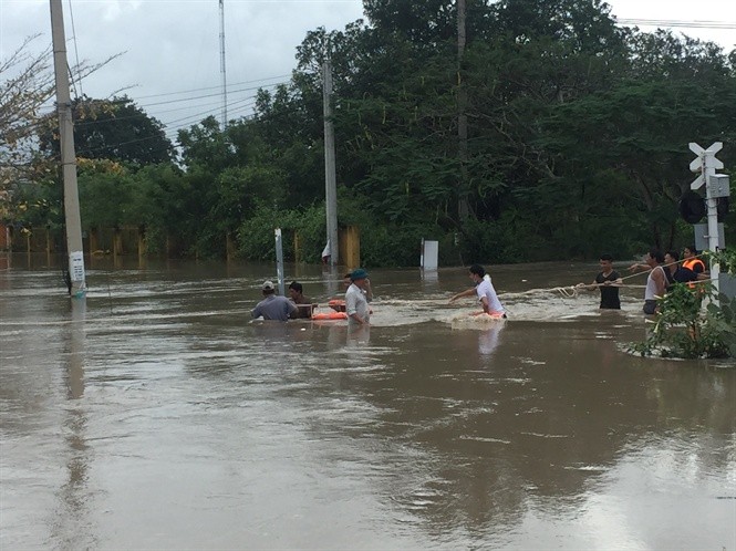 Ninh Thuận bị thiệt hại nặng nề do mưa lũ ảnh 1