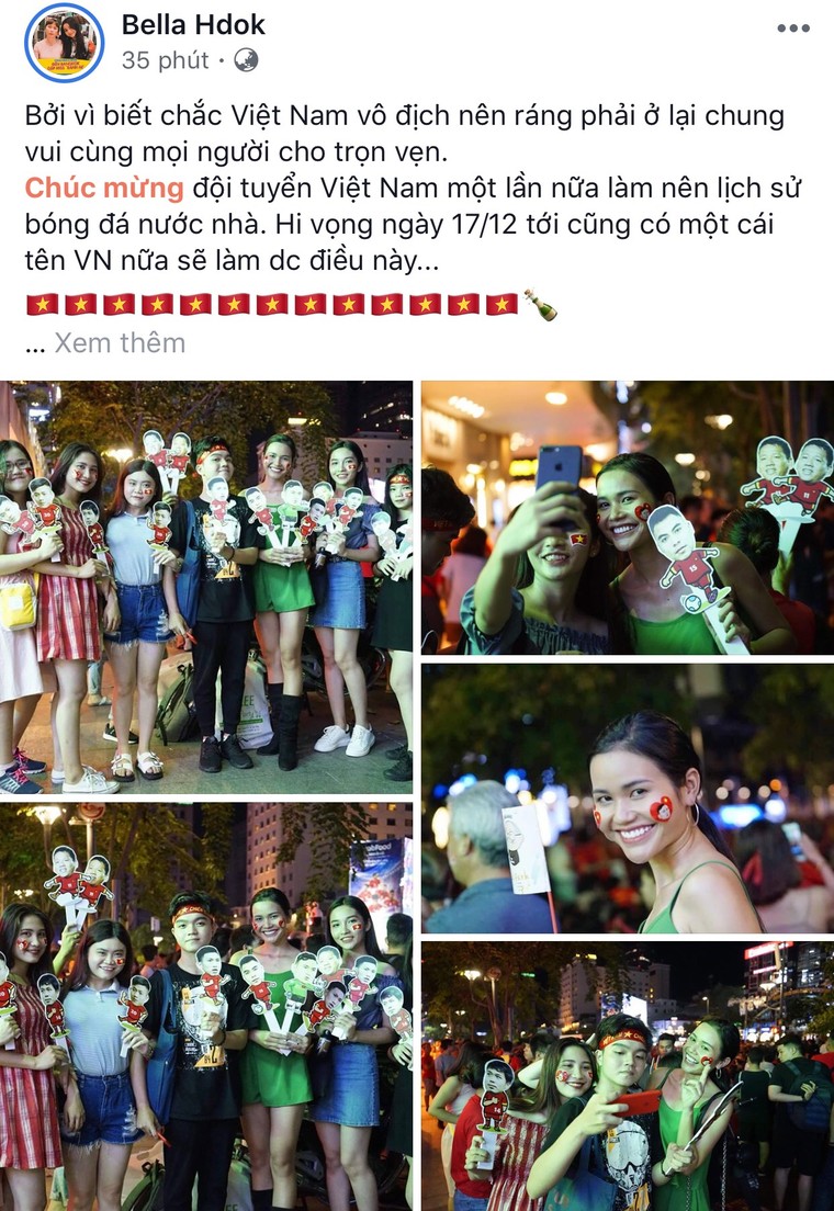 Sao Việt nhuộm đỏ mạng xã hội, tự hào hô vang 'Việt Nam vô địch' ảnh 6