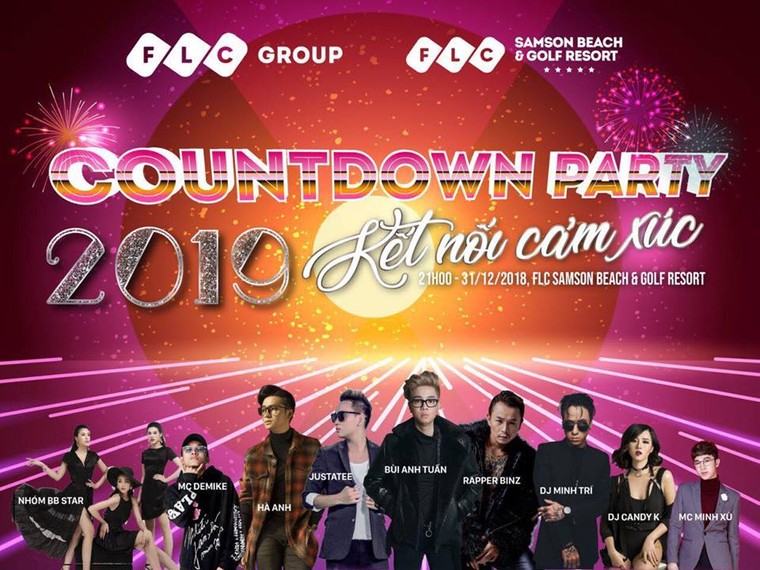 Quẩy tưng bừng cùng FLC Countdown Party 2019 bên bãi biển hàng đầu Việt Nam ảnh 1