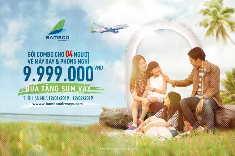 Bamboo Airways cất cánh từ 16/1, giá vé thấp nhất chỉ từ 149.000 đồng ảnh 1