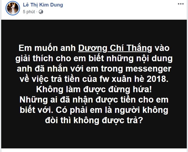 Quán quân Next Top Model 2017 bức xúc vì bị nợ cát-xê ảnh 1