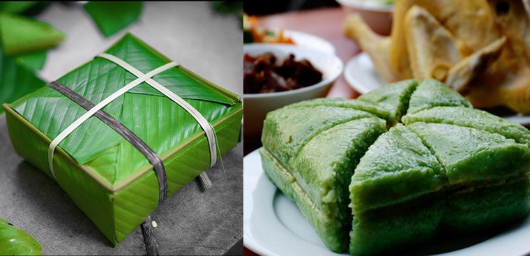 Lá gì dùng để gói bánh chưng?