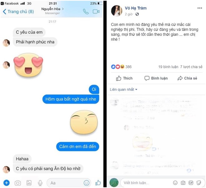 Võ Hạ Trâm thanh minh cho Hòa Minzy về 'lời chúc đám cưới vô duyên' ảnh 3