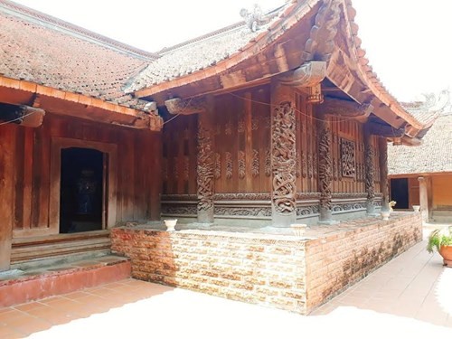 Chùa Đậu kiến trúc theo kiểu kiến trúc nào?