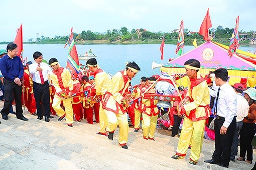 Khai hội Di tích lịch sử Quốc Gia chùa Hoằng Phúc năm 2019 ảnh 1