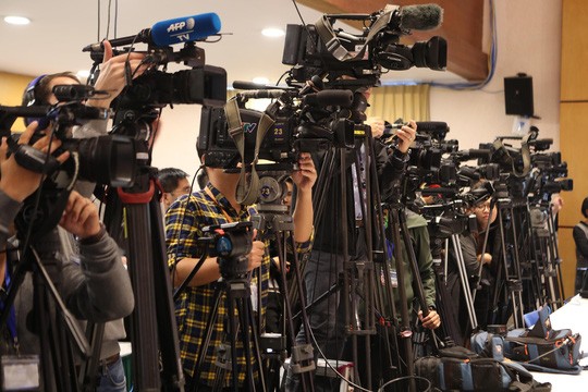 Họp báo quốc tế về Hội nghị Thượng đỉnh Mỹ - Triều ảnh 5