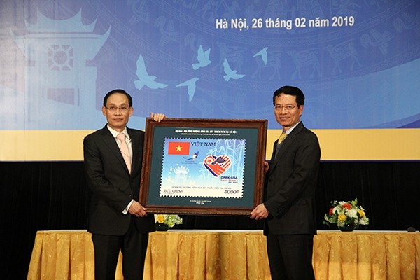 Phát hành bộ tem chào mừng Hội nghị Thượng đỉnh Mỹ-Triều ảnh 2