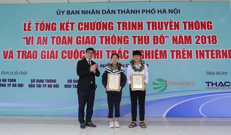 Hơn 100.000 học sinh tham gia cuộc thi ‘Vì An toàn giao thông Thủ đô’ ảnh 1