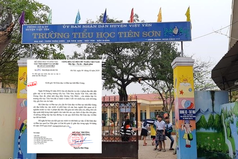 Bộ GDĐT lên tiếng vụ thầy giáo nghi dâm ô 15 học sinh nữ ảnh 1