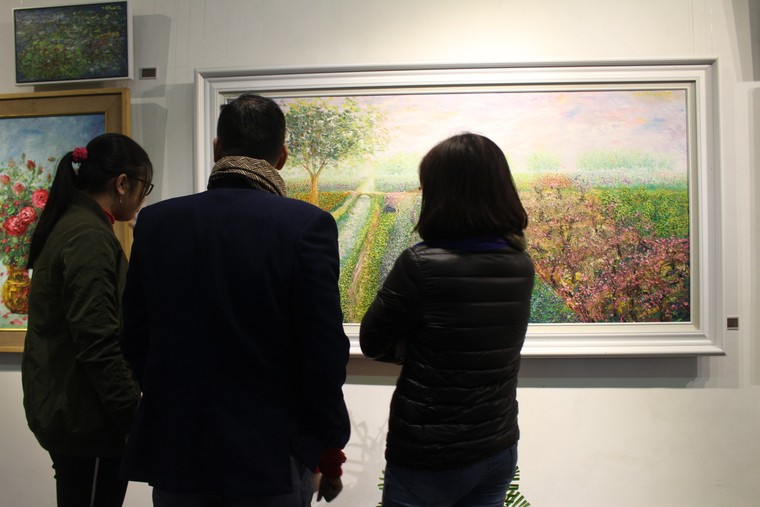 Triển lãm tranh 'Rung Rinh', món quà ý nghĩa cho ngày 8/3 ảnh 11