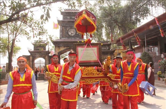 Tưng bừng tổ chức Lễ hội Vua Bà Thủy tổ Quan họ năm 2019 ảnh 1